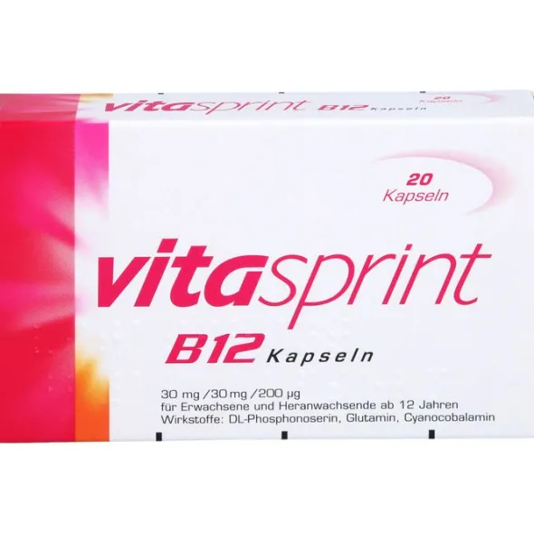VITASPRINT B12 Kapseln 20 St