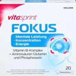 VITASPRINT Fokus Direktsticks 20 St