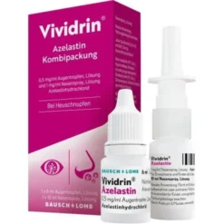 VIVIDRIN Azelastin Kombi.0,5 mg/ml ATR+1 mg/ml NAS 1 P