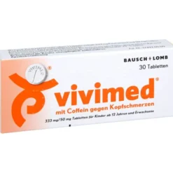 VIVIMED mit Coffein gegen Kopfschmerzen Tabletten 30 St