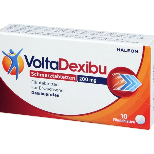 VOLTADEXIBU Schmerztabletten 200 mg Filmtabletten 10 St