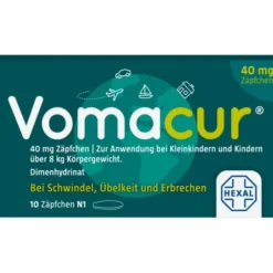 VOMACUR 40 Suppositorien 10 St