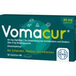 VOMACUR 40 Suppositorien 10 St