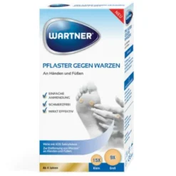 WARTNER Pflaster gegen Warzen 24 St