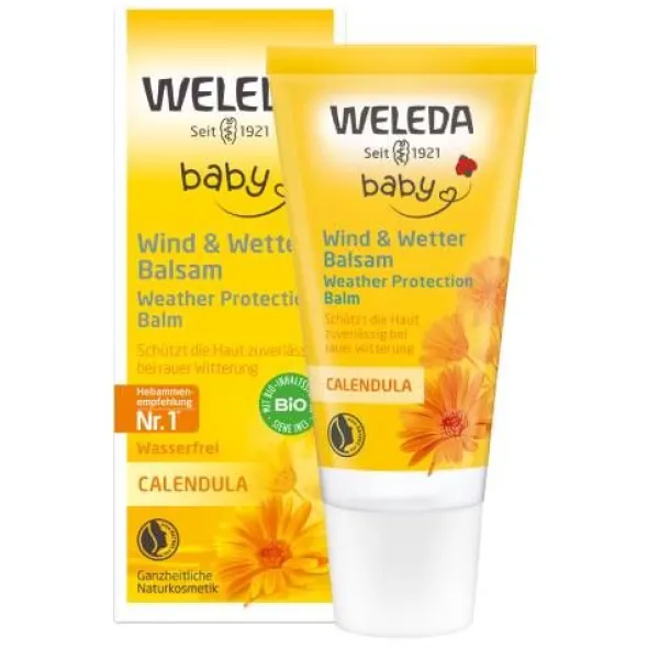 WELEDA baby Calendula Wind- und Wetterbalsam 30 ml