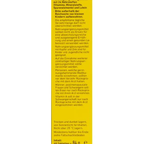 WEPA A-Z Komplex Tabletten 60 St