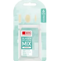 WEPA Blasenpflaster Mix 3 Größen 6 St