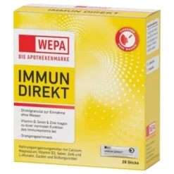 WEPA Immun Direkt Sticks Pulver 20 St