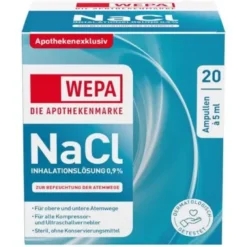 WEPA Inhalationslösung NaCl 0,9% 20X5 ml