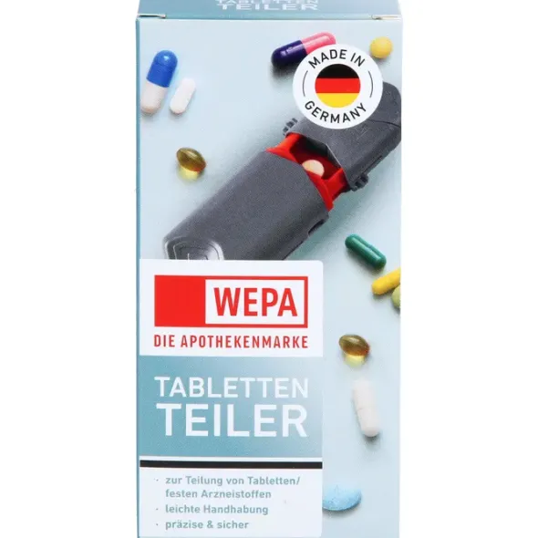 WEPA Tablettenteiler farbig sortiert 1 St