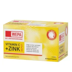 WEPA Vitamin C+Zink Kapseln 60 St