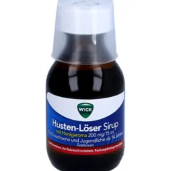 WICK Husten-Löser Sirup mit Honigaroma 200mg/15ml 120 ml