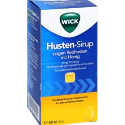 WICK Husten-Sirup gegen Reizhusten mit Honig 120 ml