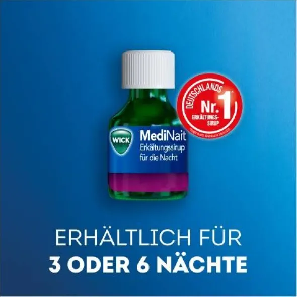 WICK MediNait Erkältungssirup für die Nacht 90 ml