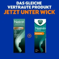 WICK Nasivin Nasenspray oK Kleinkinder 0,25 mg/ml 10 ml