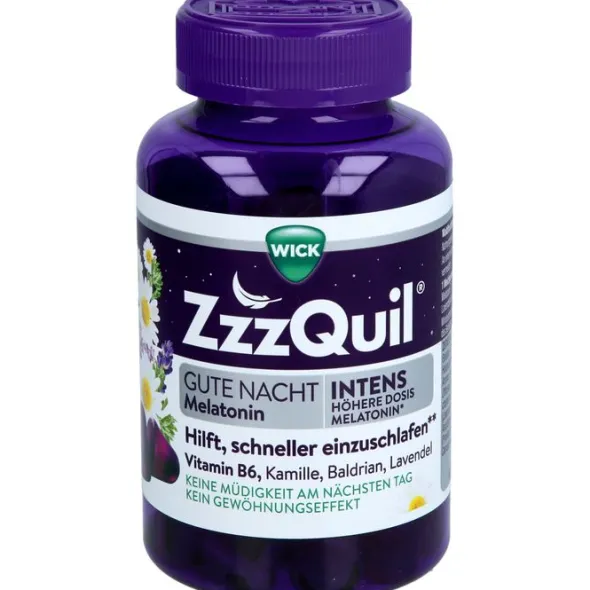 WICK ZzzQuil Gute Nacht Intens 60 St