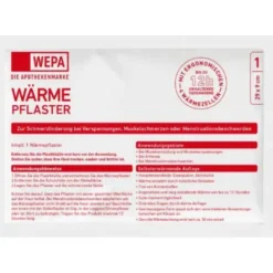 WÄRMEPFLASTER Nacken/Rücken 8,5x28,5 cm WEPA 2 St