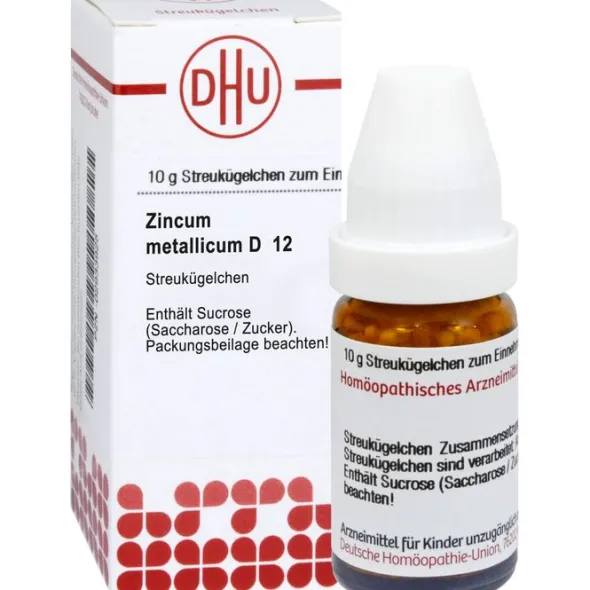 ZINCUM METALLICUM D 12 Globuli 10 g