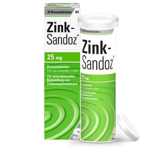 ZINK SANDOZ Brausetabletten 20 St