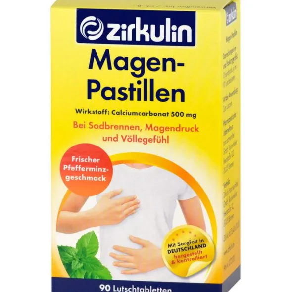 ZIRKULIN Magen-Pastillen 90 St