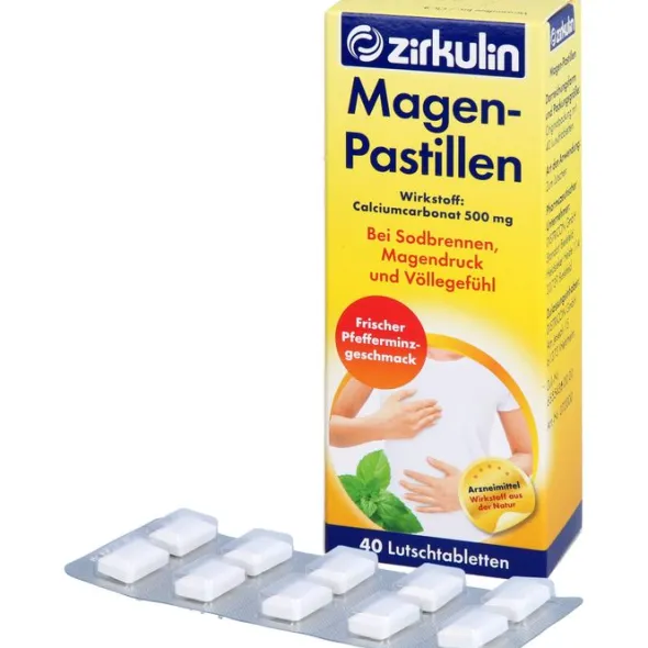 ZIRKULIN Magen-Pastillen 40 St