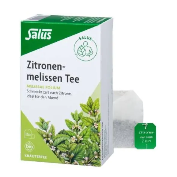 ZITRONENMELISSEN Tee Melissae herba Salus Fbtl. 15 St