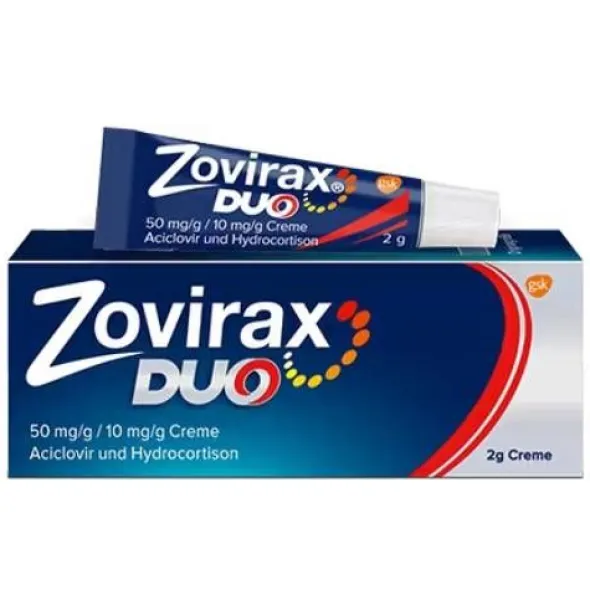 ZOVIRAX Duo 50 mg/g / 10 mg/g Creme 2 g