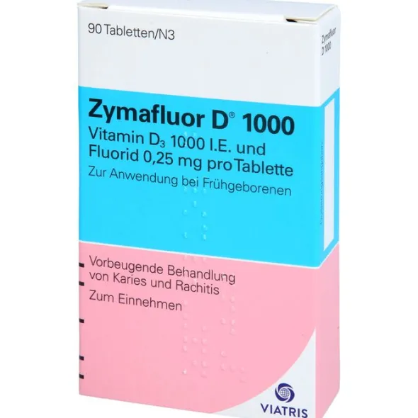 ZYMAFLUOR D 1.000 Tabletten 90 St